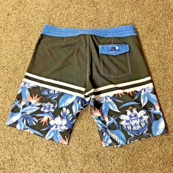 Honolua Surf Co Board Shorts Mens 38 Used Tropical - Picture 3 of 16